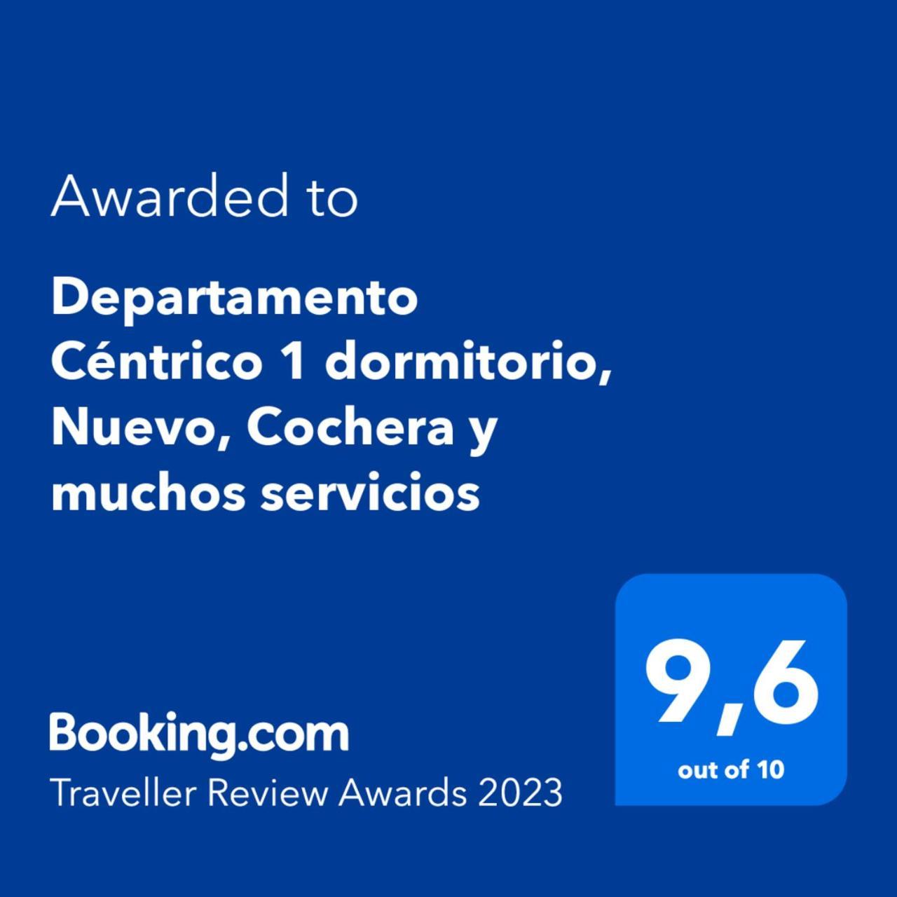 Departamento Centrico 1 Dormitorio, Nuevo, Cochera Y Muchos Servicios *